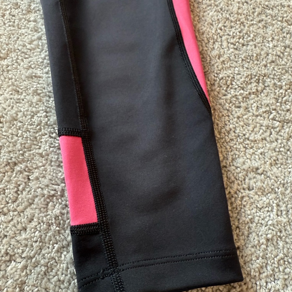 Peloton Here Now High waisted Color-block Black Workout Leggings Size Medium - Picture 3 of 7
